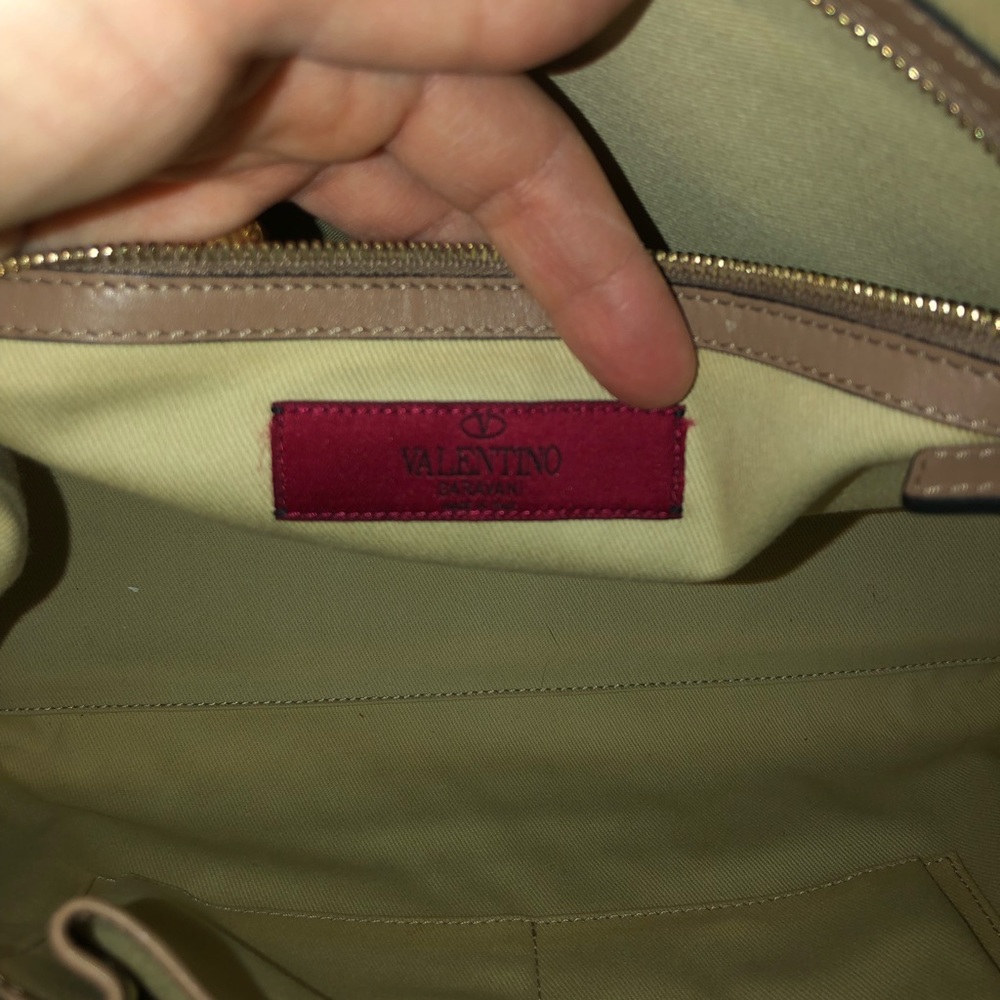 Valentino Allover Rockstud Dome Satchel - Picture 5 of 8